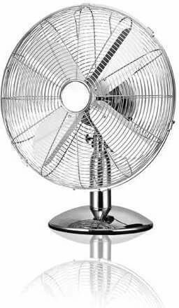 Lineme Tabletop Fan 35W Fan Diameter 30cm Silver