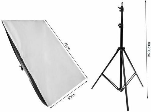 Softbox Set Lighting Kit 5500K 600W