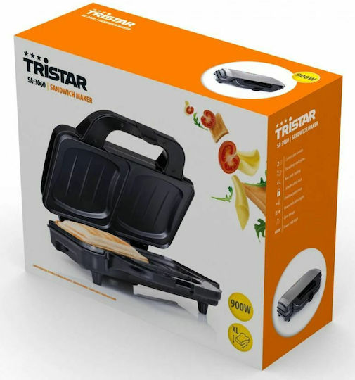 Tristar Sandwichmaker für for 2 Sandwiches Sandwiches 700W Inox