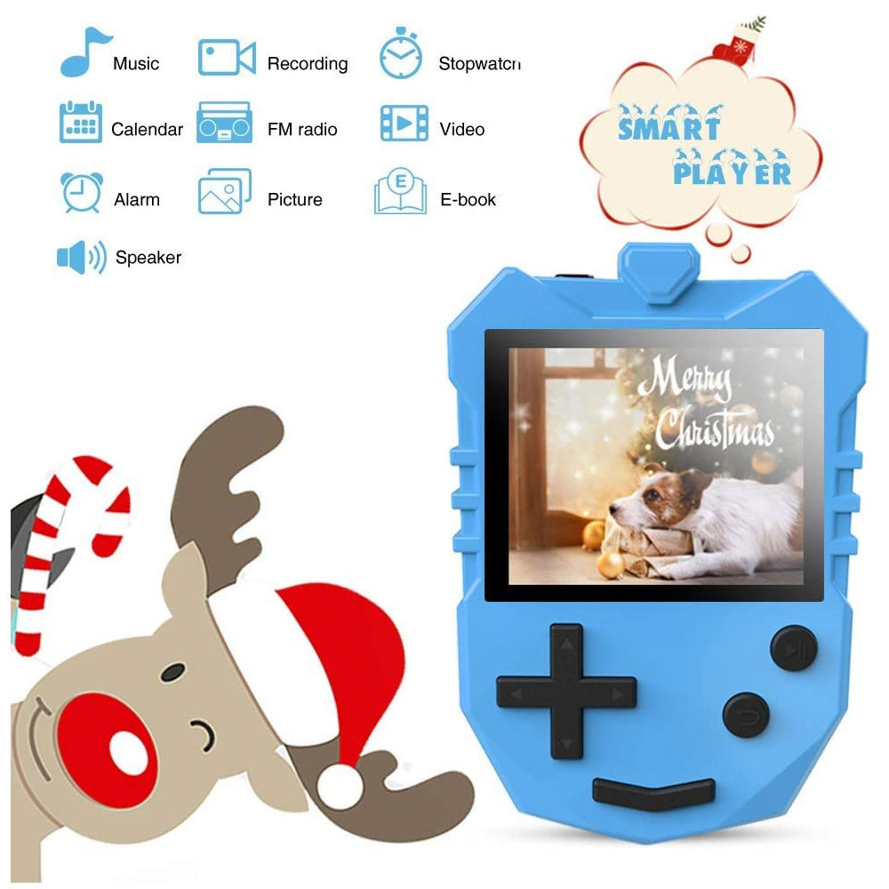 Agptek K1 MP3 Player (8GB) με Οθόνη TFT 1.8" Μπλε Skroutz.gr