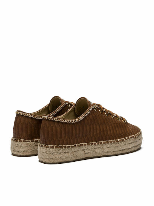 Denge Women's Espadrilles Tabac Brown