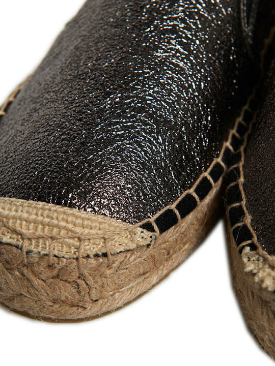 Damen Espadrilles PEWTER CRACKLE