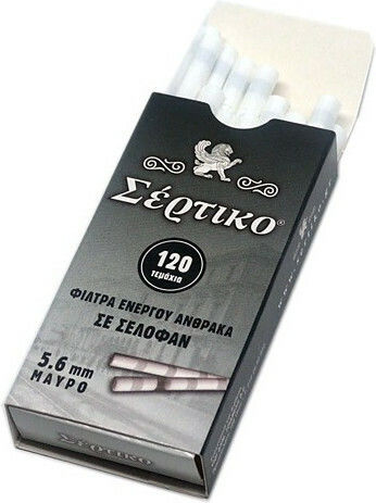 Sertiko Filtertips Aktivkohle 5.6mm 120x1Stk