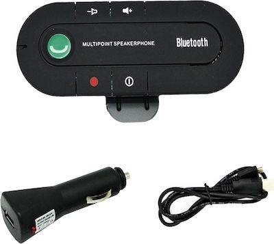 Bluetooth Αυτοκινήτου 9150 για το Αλεξήλιο (Multipoint / με USB θύρα Φόρτισης)