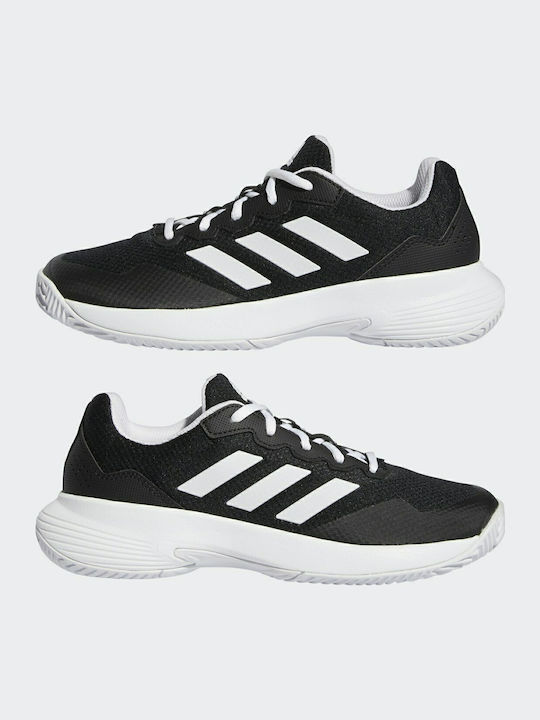 adidas Gamecourt 2.0 Women's Tennis Shoes for Hard Courts Core Black / Cloud White