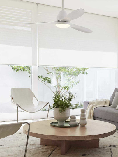 Lucci Air Whitehaven DC Ανεμιστήρας Οροφής 143cm με Φως Λευκός