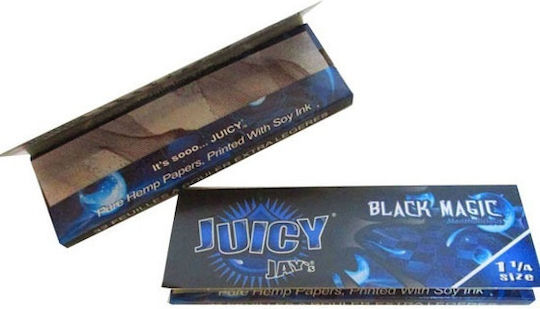Juicy Jays Black Magic Zigarettenpapier 1+1/4 32 Blätter 1Stück
