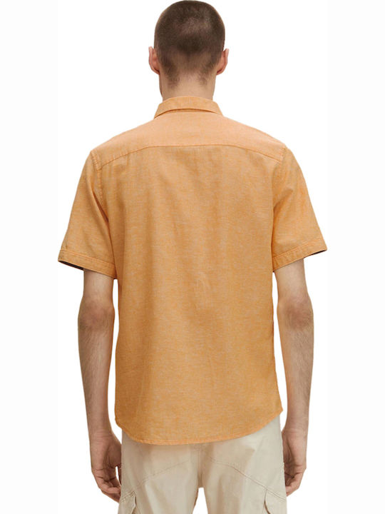 Tom Tailor Linen Shirt Yellow Tom Tailor Linen Shirt Yellow