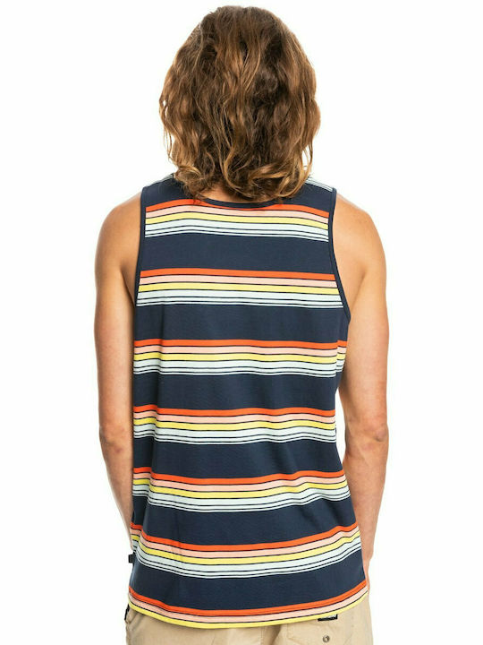 Quiksilver Bluza Bărbătească cu Mânecă Scurtă Multicolor