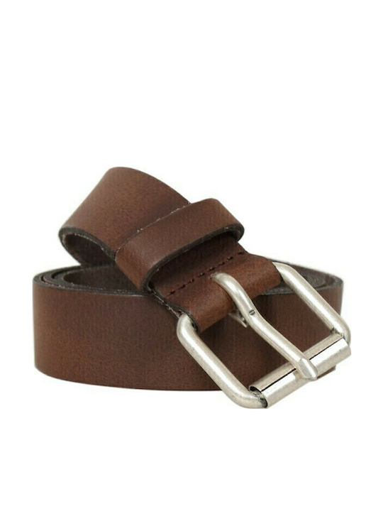 40102 Herren Gürtel Leder Braun