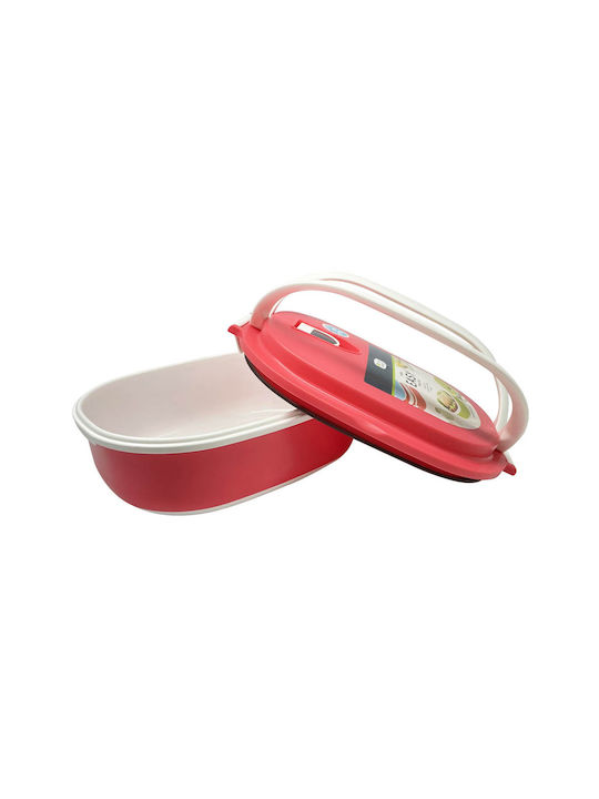 Ankor Lunch Box Plastic Κόκκινο 1050ml 1pcs