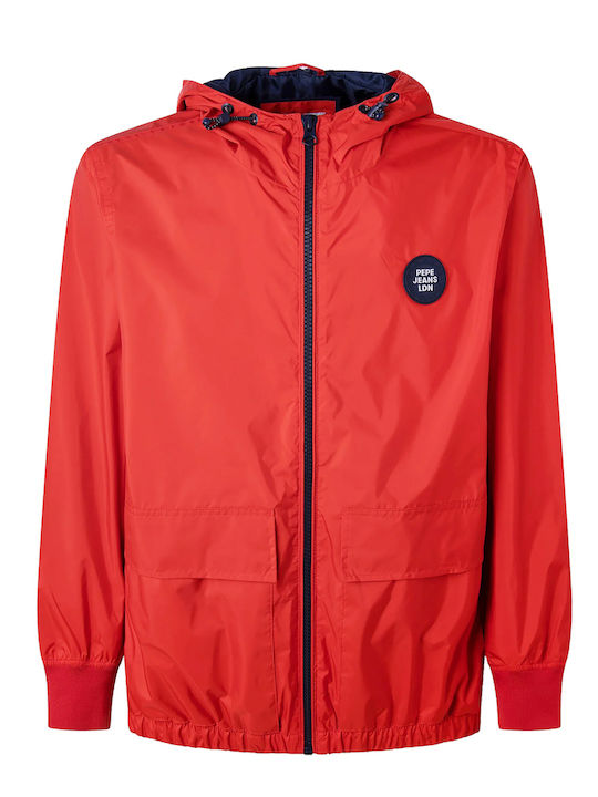 Lucas Jacket Waterproof and Windproof Red