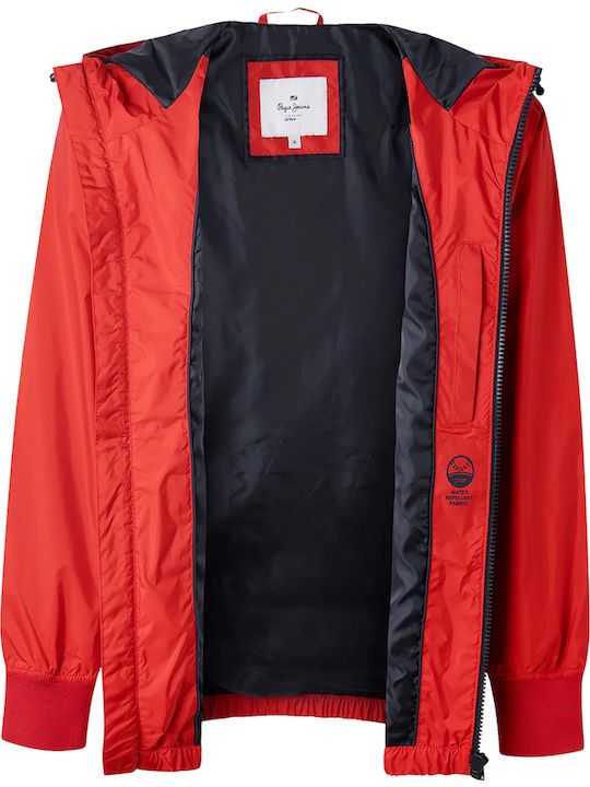 Lucas Jacket Waterproof and Windproof Red