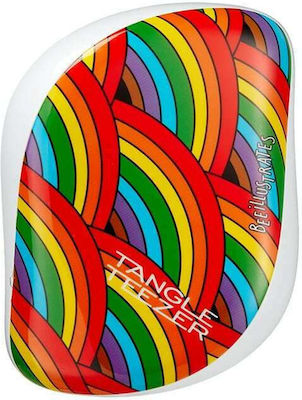 Tangle Teezer Compact Styler Curcubeu Galore Perie Păr pentru Detangling