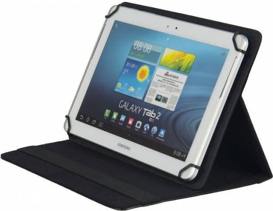 Rivacase 3007 Flip Cover Μαύρη (Universal 9-10.1")