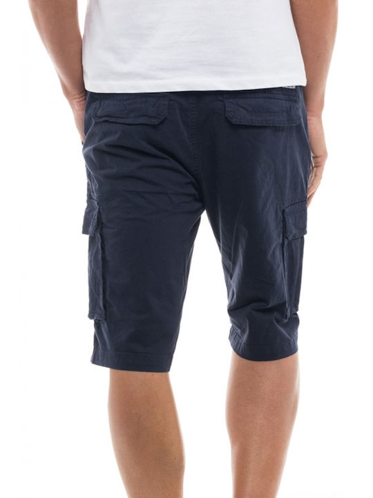 Biston Men's Shorts Cargo Navy Blue