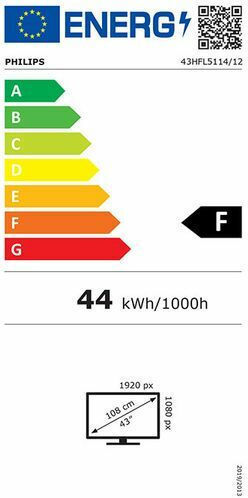 Philips Smart Televizor 43" Full HD LED HFL5114 (2022)