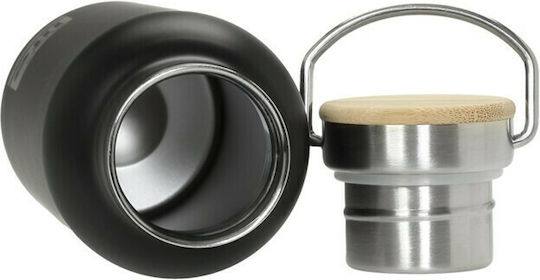 Ecolife Recyclable Thermos Bottle Stainless Steel BPA Free 500ml Black