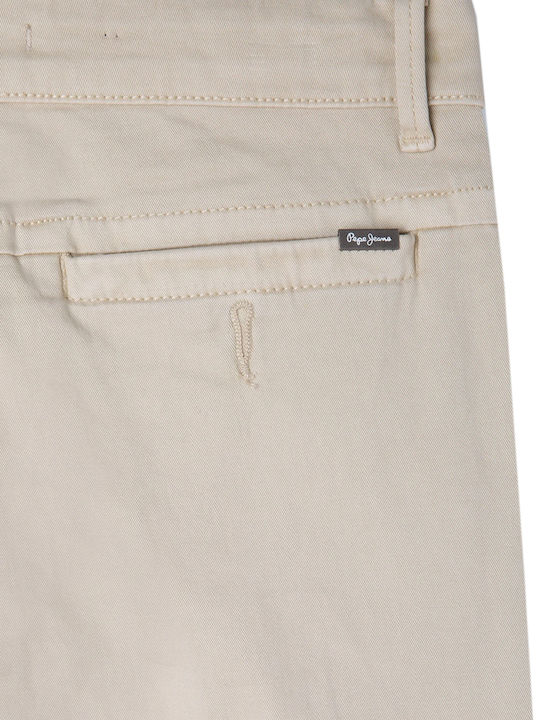 Παιδικό Παντελόνι Chino Υφασμάτινο Μπεζ GREENWICH