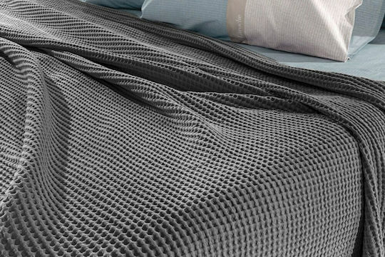 Guy Laroche Eternity Pătură Piqué Simplă 160x240 cm Antracit