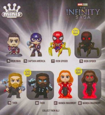 Set of 8~FUNKO MINIS~ MARVEL UNIVERSE BOBBLEHEAD ~213 to 220 海外