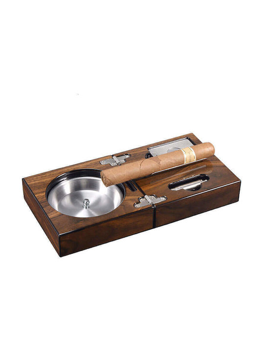 Giftland Luxus Aschenbecher Braun