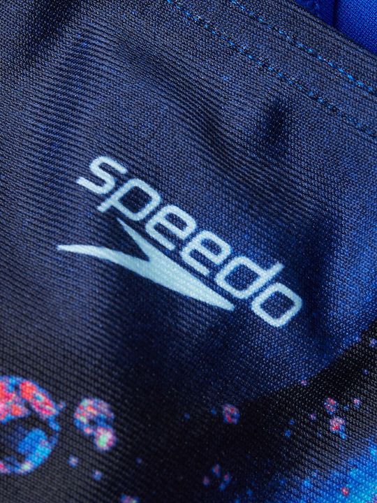 Speedo Kinder Badeanzug Einteilig Blau