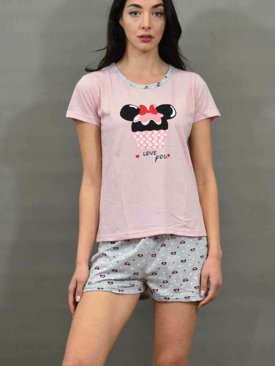 Join Summer Women's Pyjama Set Pink