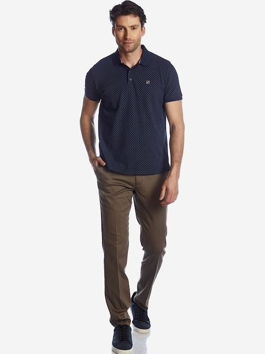 Polo T-shirt Navy Μπλε