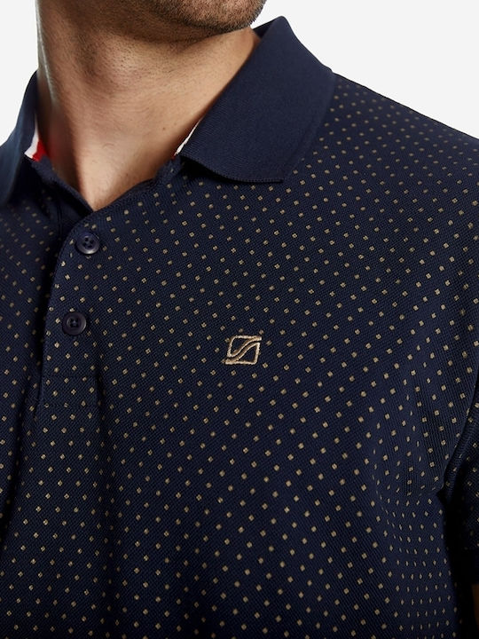 Polo T-shirt Navy Μπλε