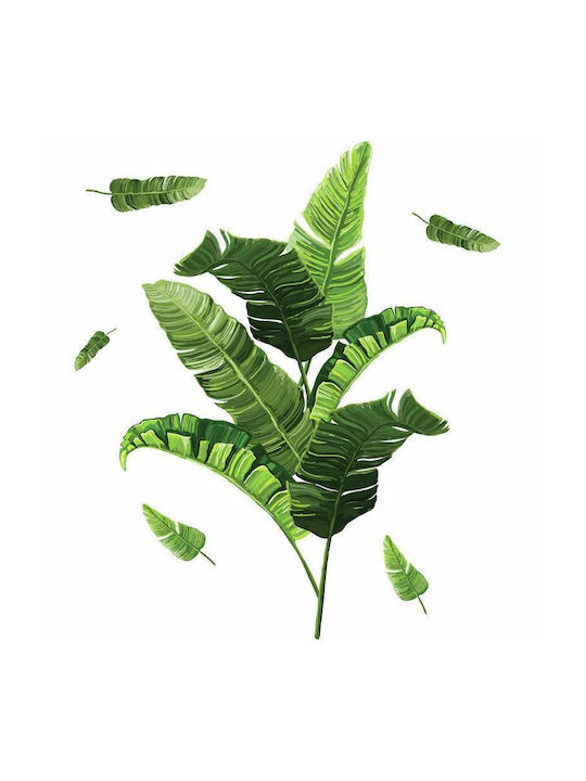 Decorative Sticker Wall Banana Leaf 12pcs RoomMates Decor
