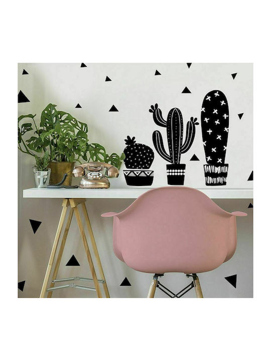 Decorative Sticker Wall Cactus Geo 27pcs RoomMates Decor