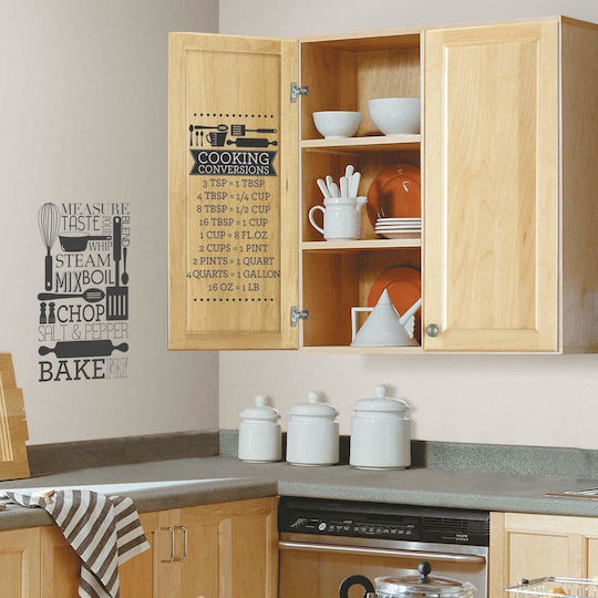 Декоративно Стикер Стена Cooking Conversions 2бр RoomMates Decor