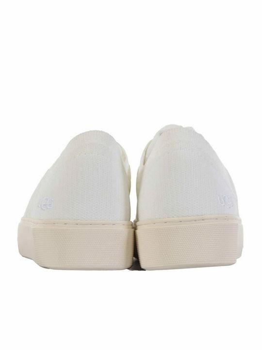 Dinale Graphic Knit Γυναικεία Sneakers Λευκά
