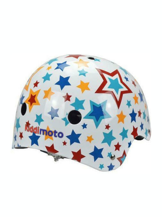 Kiddimoto Sterne Kinderfahrrad- / Rollerhelm Mehrfarbig Kiddimoto Sterne Kinderfahrrad- / Rollerhelm Mehrfarbig