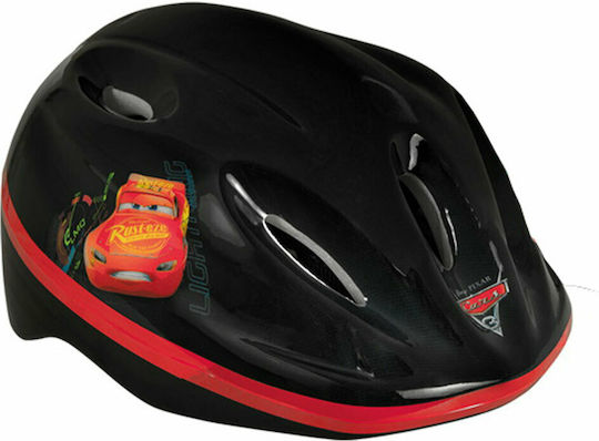 Athlopaidia Disney Cars Kids' Helmet for City Bike Black