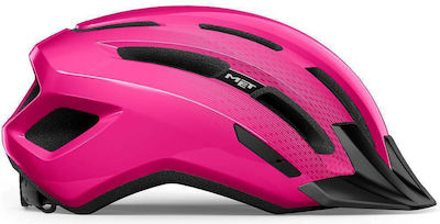 MET Downtown Mountain Bicycle Helmet Pink