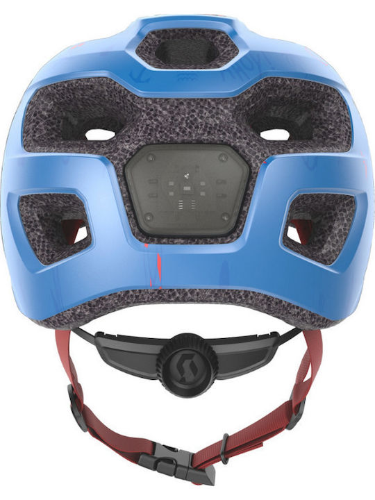 Scott Spunto Kids' Helmet for City Bike Blue with LED Light