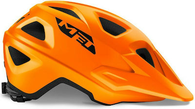 MET Echo Mountain Bicycle Helmet Orange