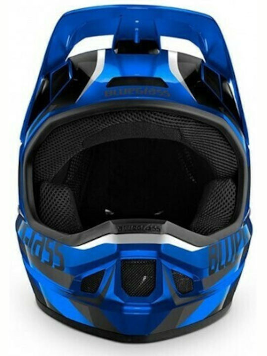 Bluegrass Legit Full Face Bicycle Helmet Downhill / BMX / Mountain Metallic/Black Glossy