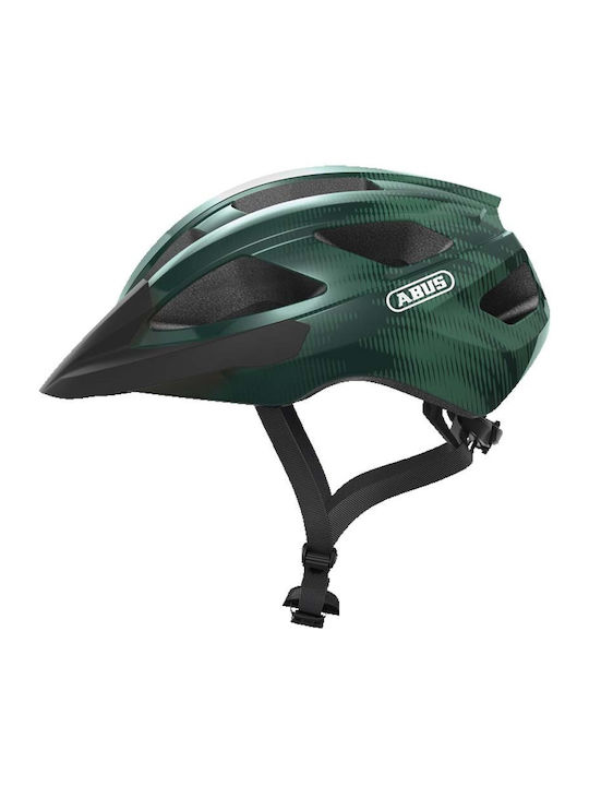 Abus Macator Bicycle Helmet Mountain / Road Green