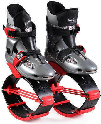 Byox Παπούτσια Kangoo Μαύρα/Κόκκινα S (30-32) Κόκκινα