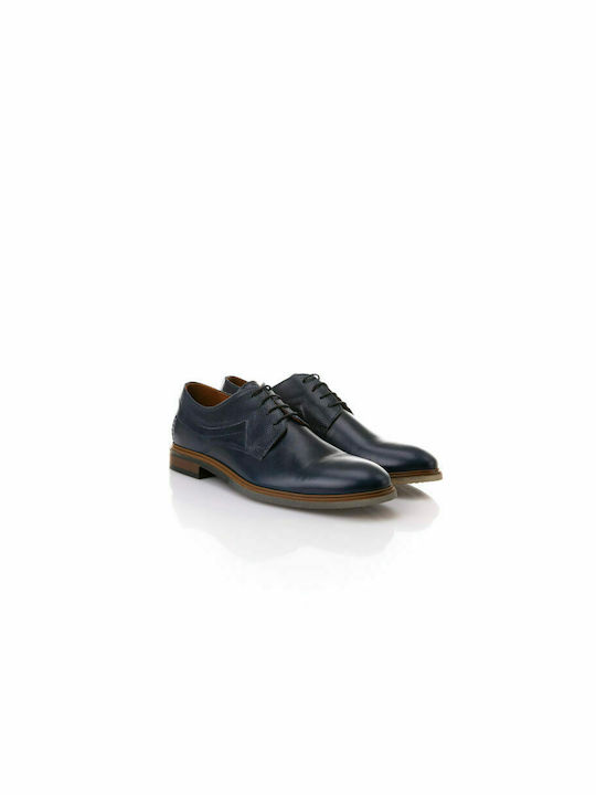 Robinson Leder Herren Freizeitschuhe Blau