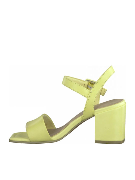 Leder Sandalen Lemon