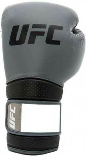 UFC Stand Up Боксови Ръкавици от Синтетична Кожа за Състезание Сив