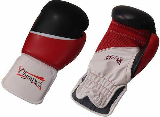 Olympus Sport Kinder Boxhandschuhe aus Synthetikleder für Kampf Mehrfarbig