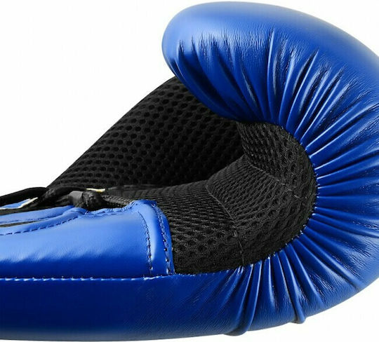 adidas Hybrid Γάντια Πυγμαχίας από Συνθετικό Δέρμα για Αγώνα Μπλε