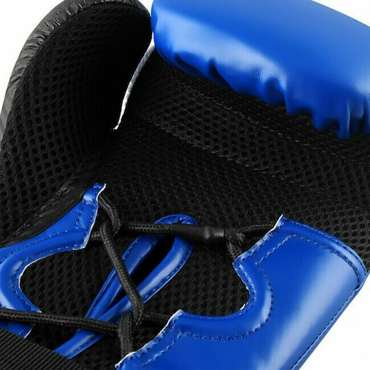 adidas Hybrid Γάντια Πυγμαχίας από Συνθετικό Δέρμα για Αγώνα Μπλε