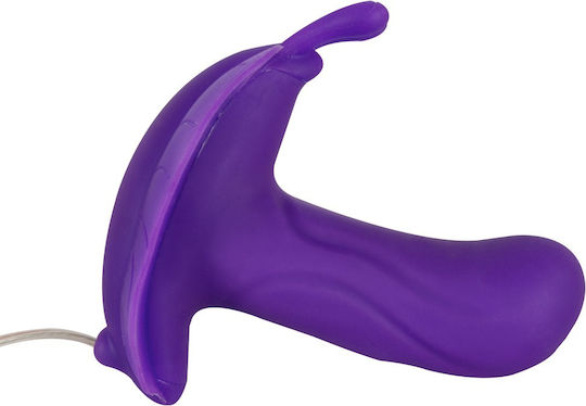 Seven Creations Flutter Butterfly Klitoris Vibrator mit Fernbedienung 2cm Lila