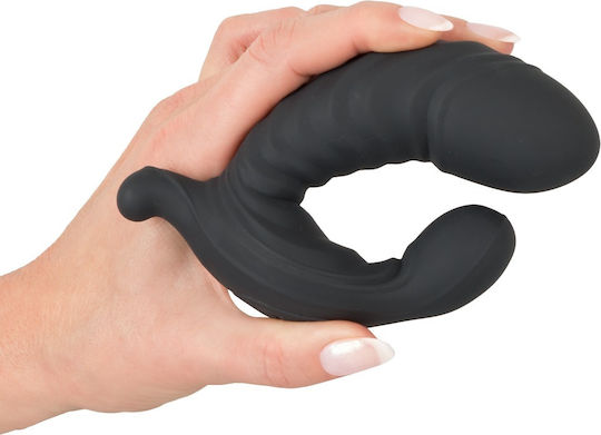 You2Toys Inflatable G&P-Spot Vibrator Mini Δονητής G-Spot με Απομακρυσμένο Έλεγχο 12cm Black